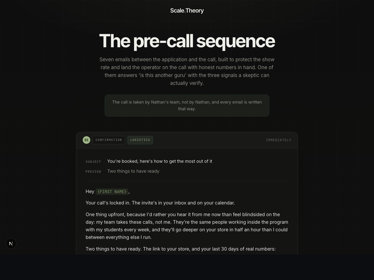 Pre-call preview